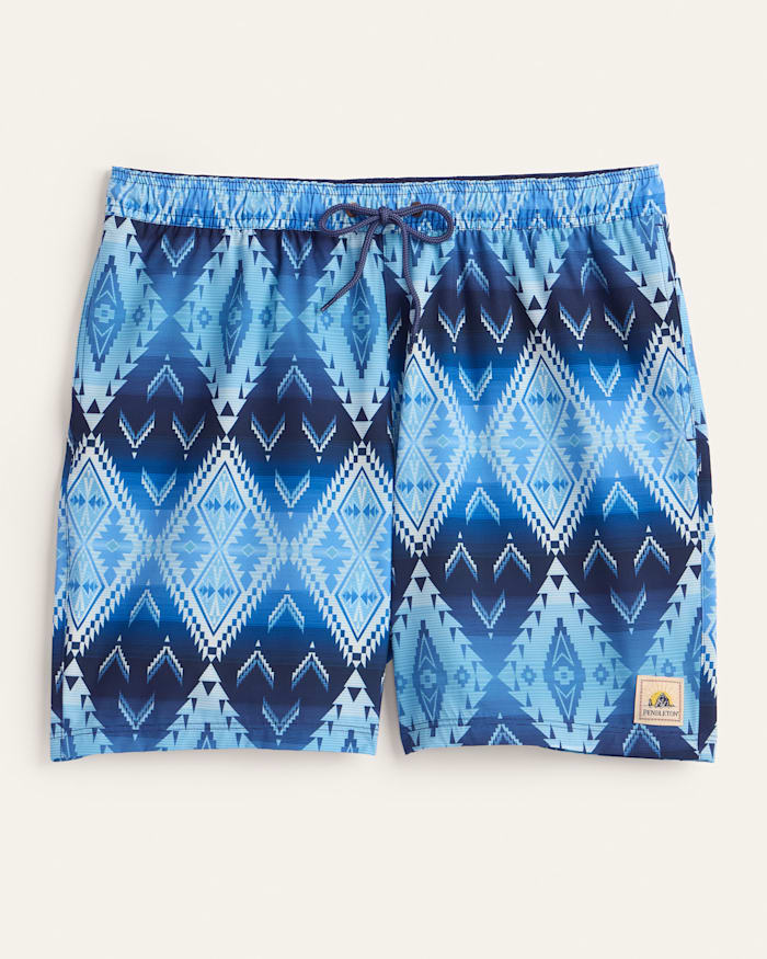 HELENA RIDGE SHORESIDE PACK-N-GO SWIM TRUNKS